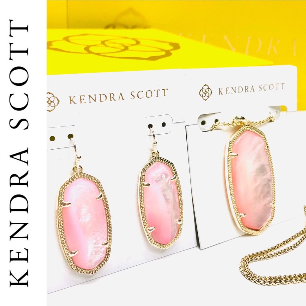 Kendra Scott💎Rare💎Blush Pearl Set